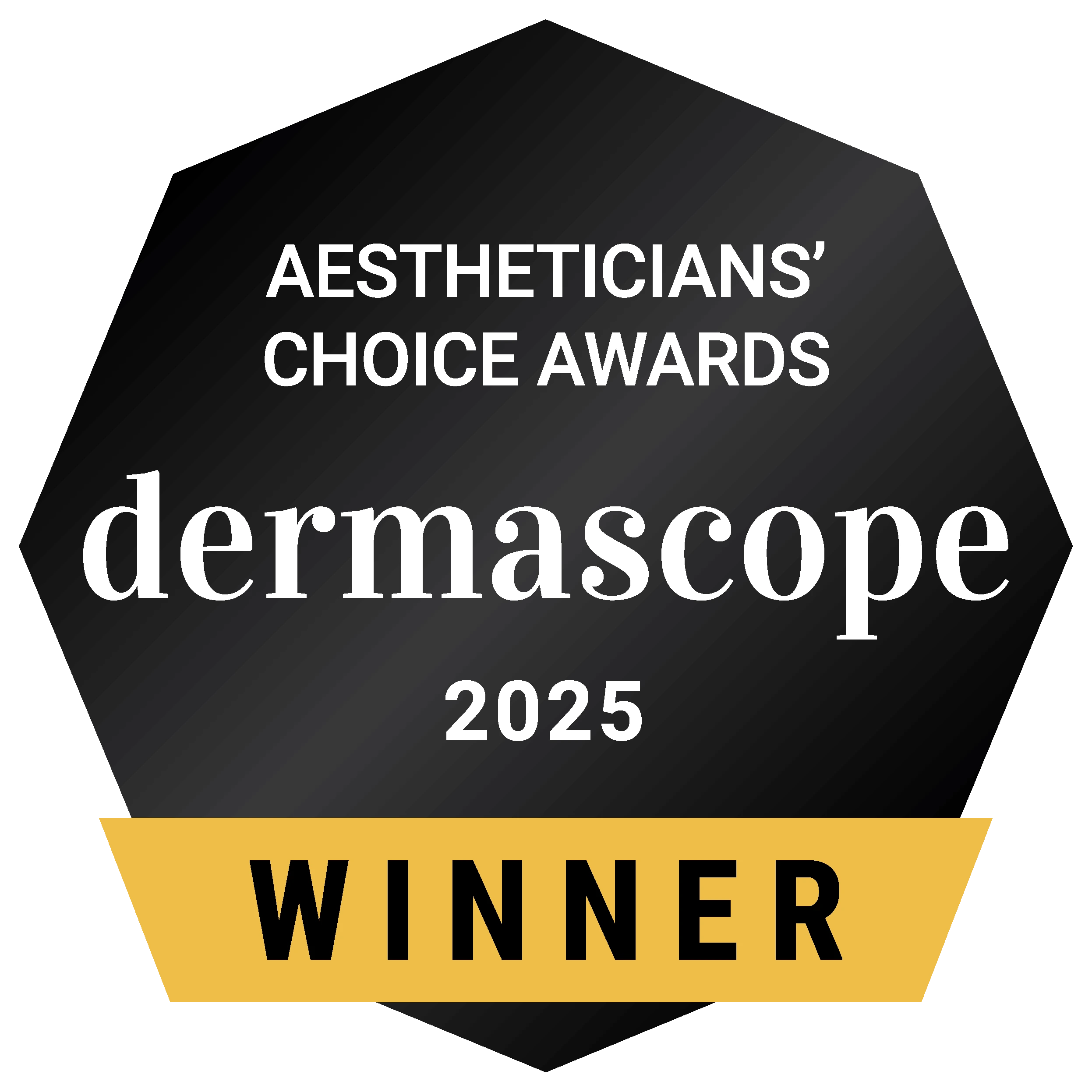 ACA 2025 Dermascope winner badge icon