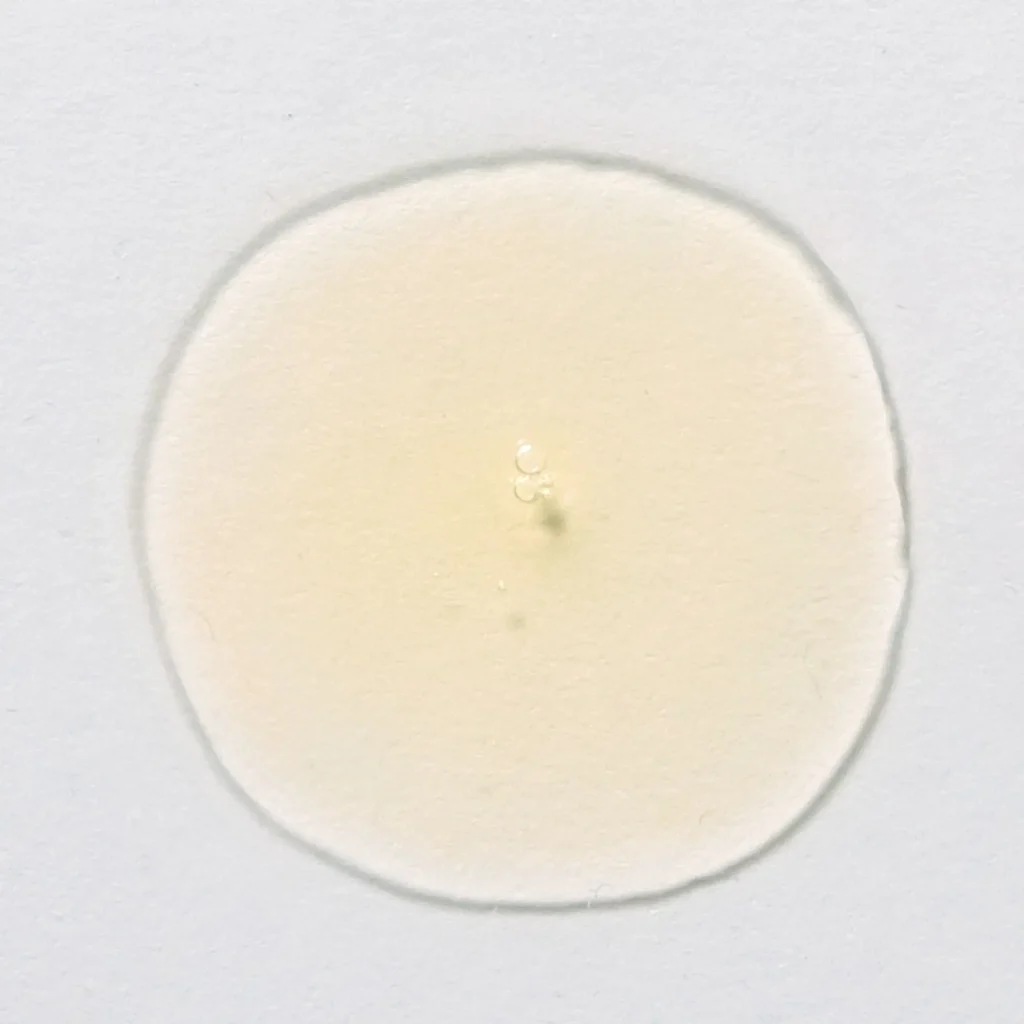 Glycolic Cleanser texture smear