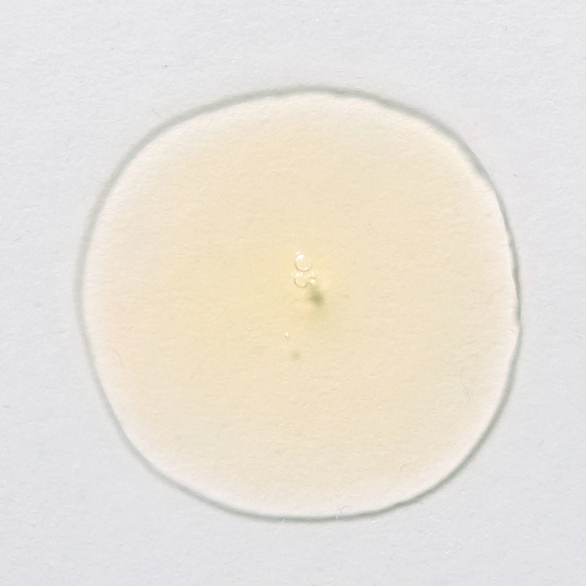 Glycolic Cleanser texture smear