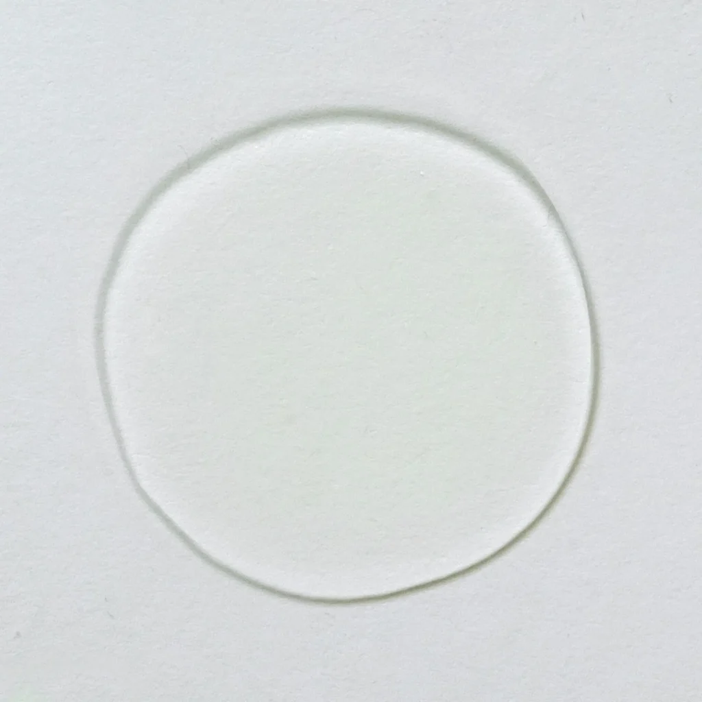 Green Tea Citrus Cleanser texture smear
