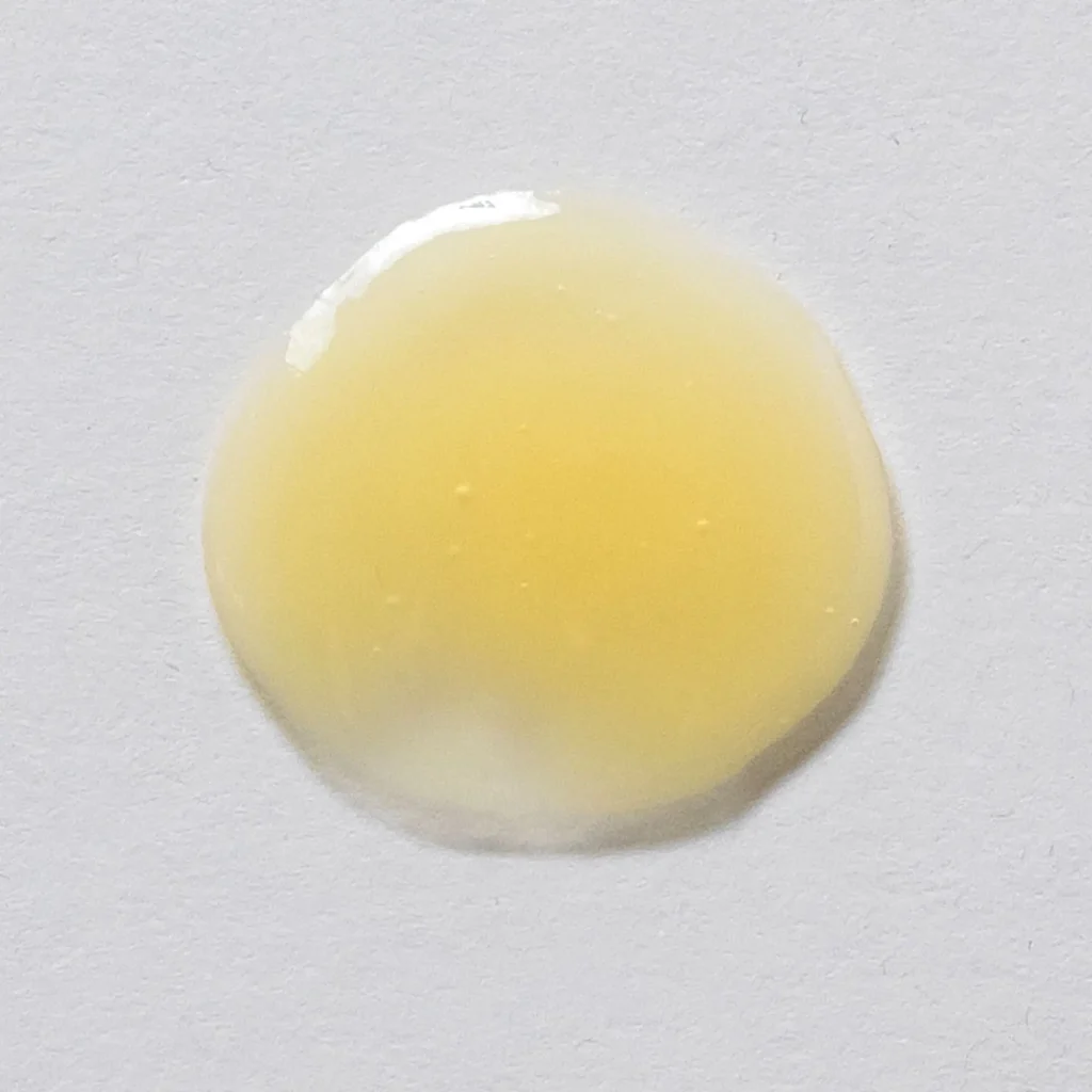 Peptide Eye Serum texture smear