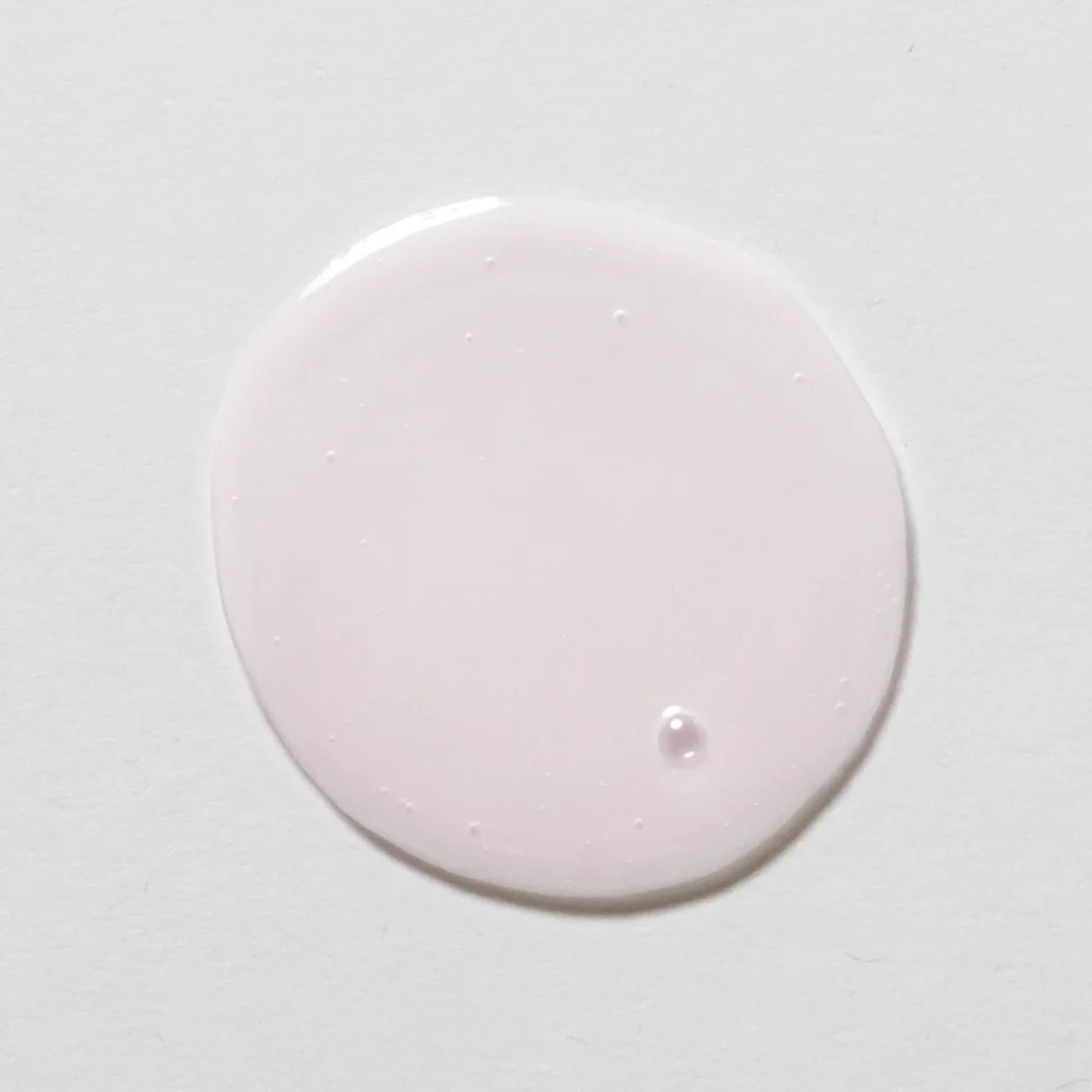 Raspberry Refining Cleanser texture smear