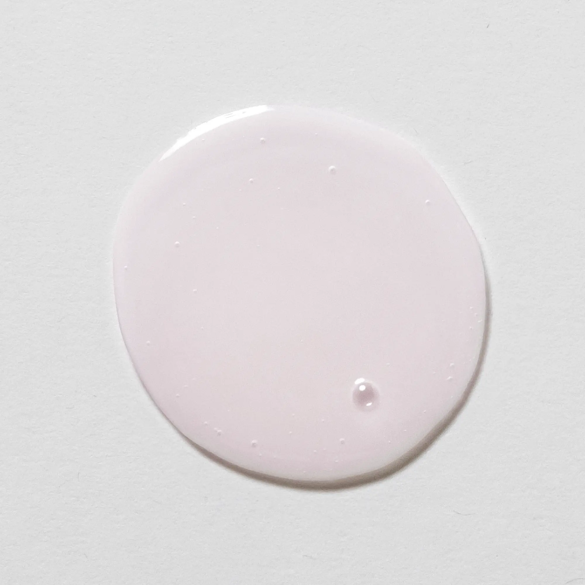 Raspberry Refining Cleanser texture smear