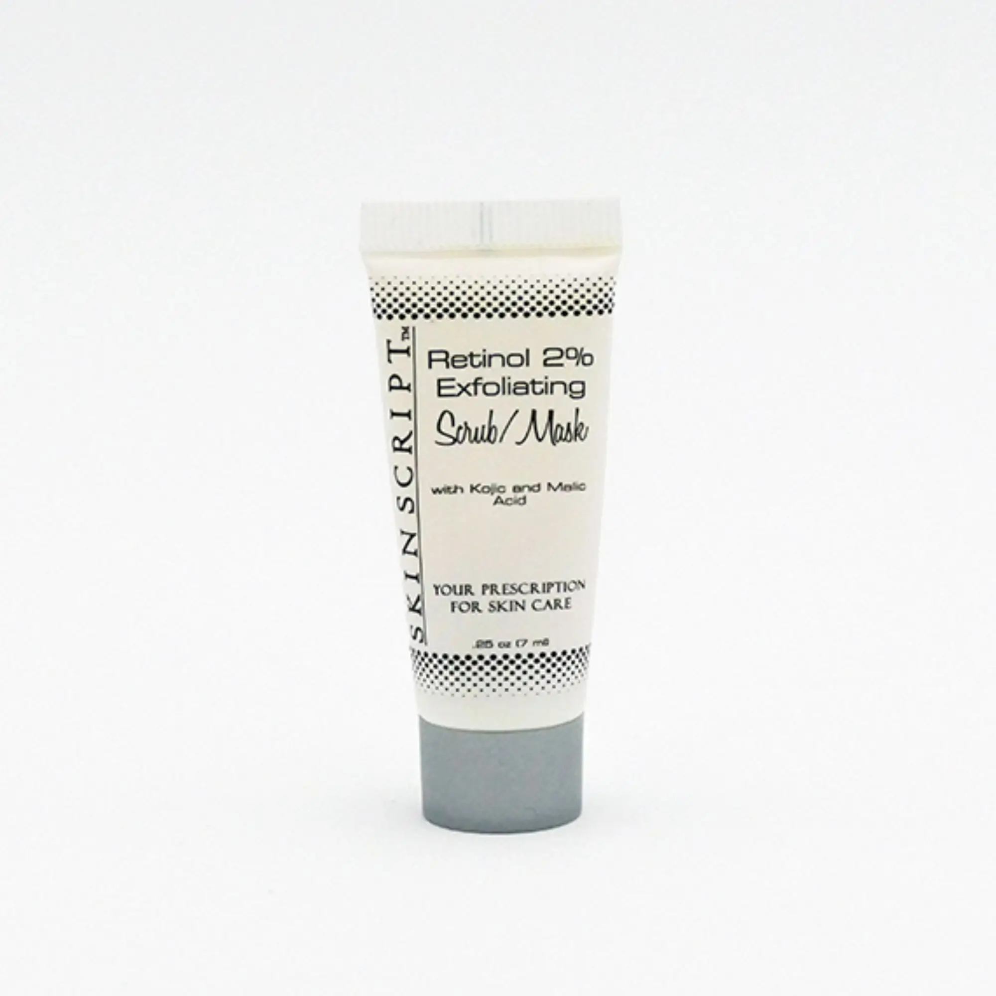 Retinol Exfoliating Scrub sample tube
