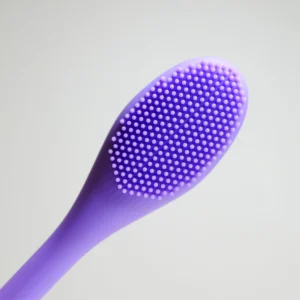 Facial cleansing scrubby sponge