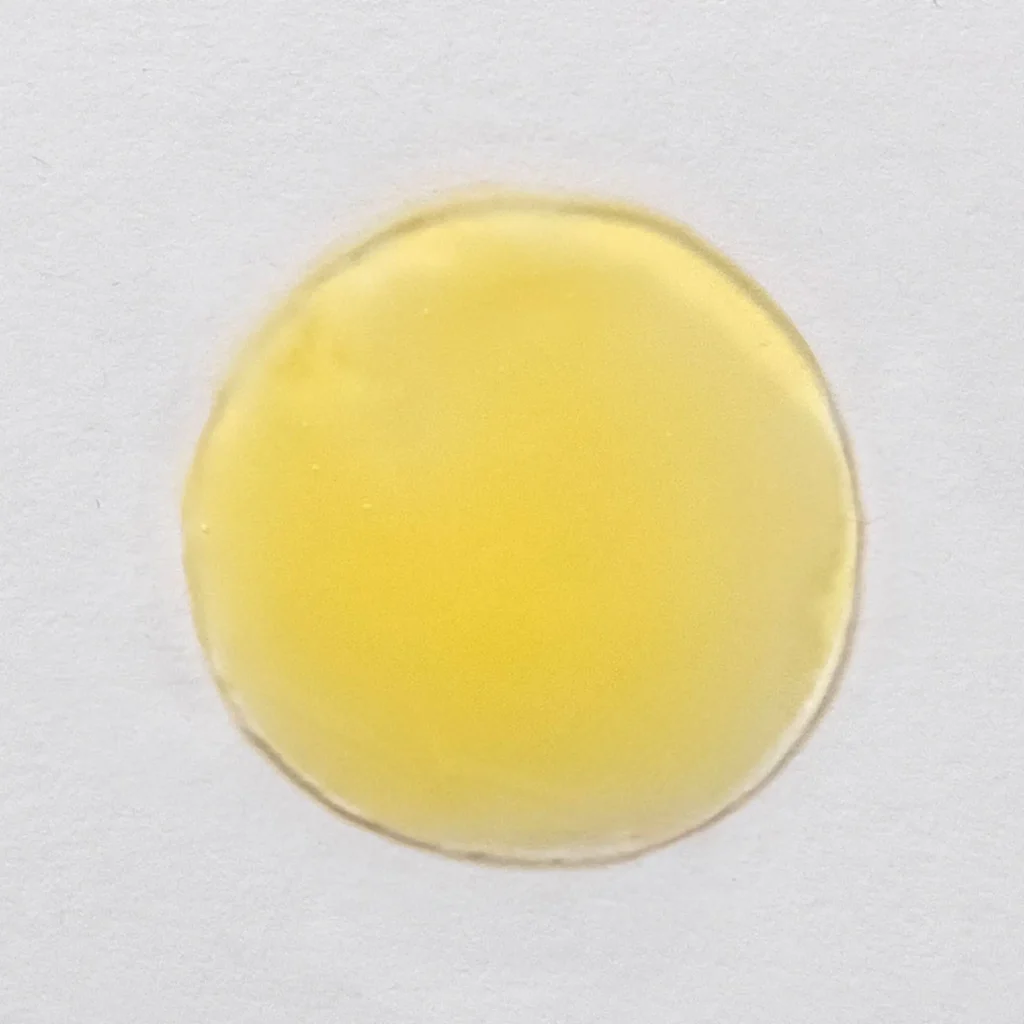 Vitamin C Green Tea Serum texture smear
