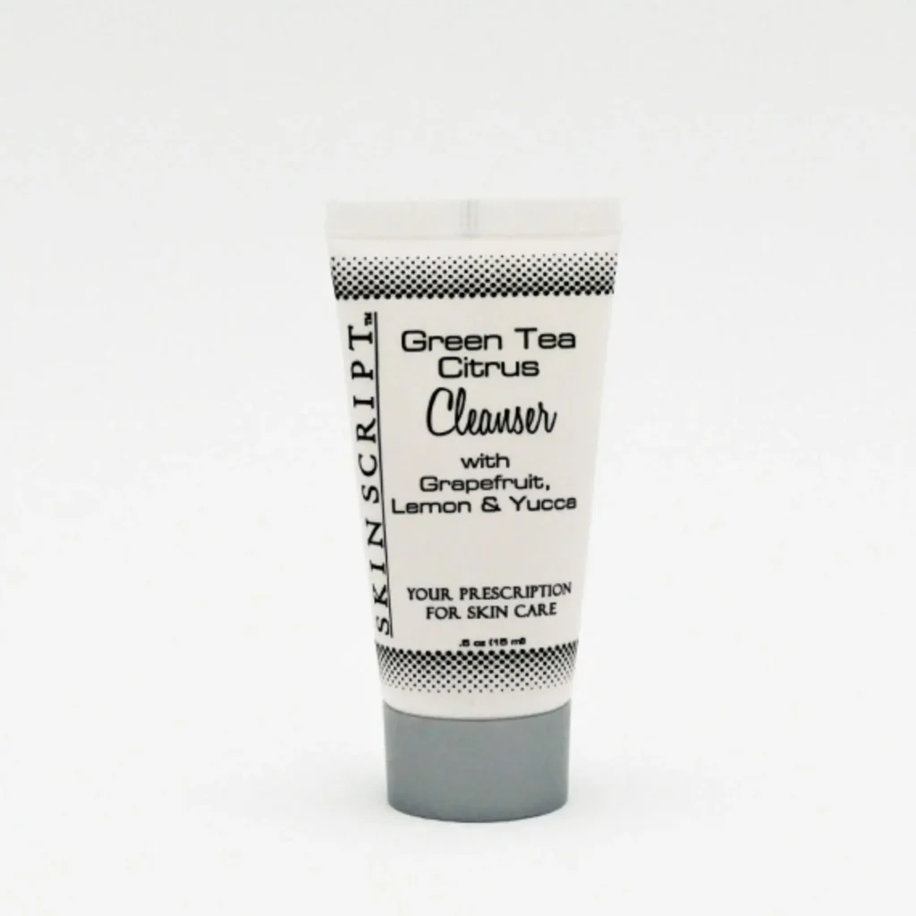 Green Tea Citrus Cleanser sample tube