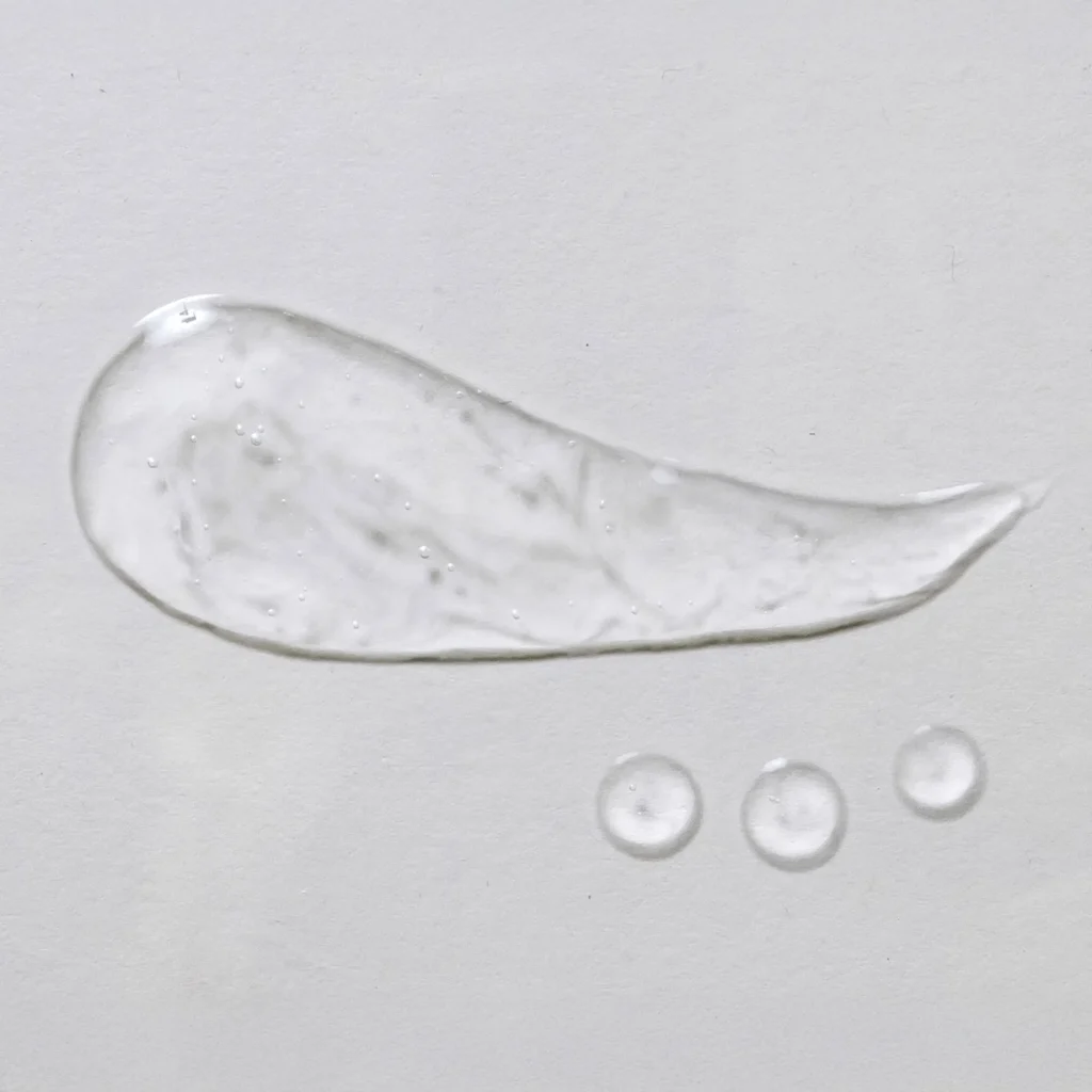 Light Aloe Moisturizer texture smear