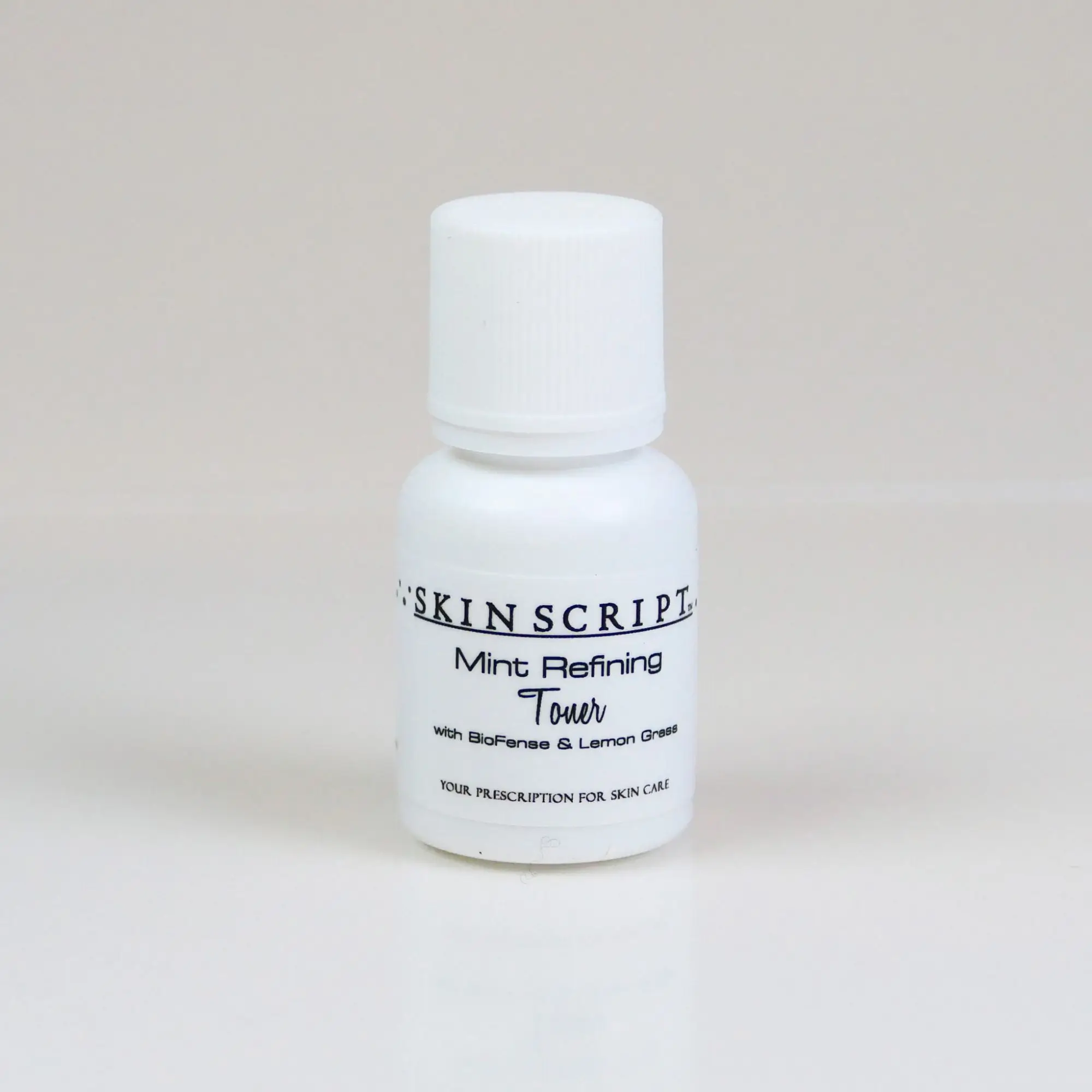 Mint Refining Toner sample bottle