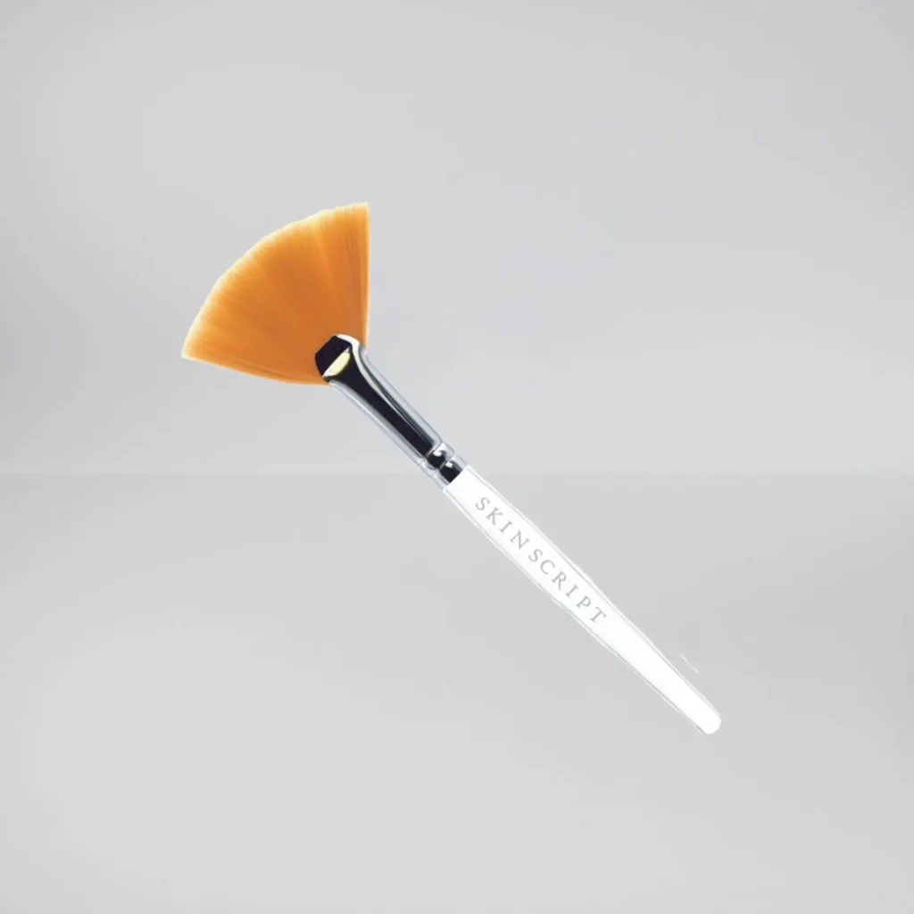Taklon treatment fan brush
