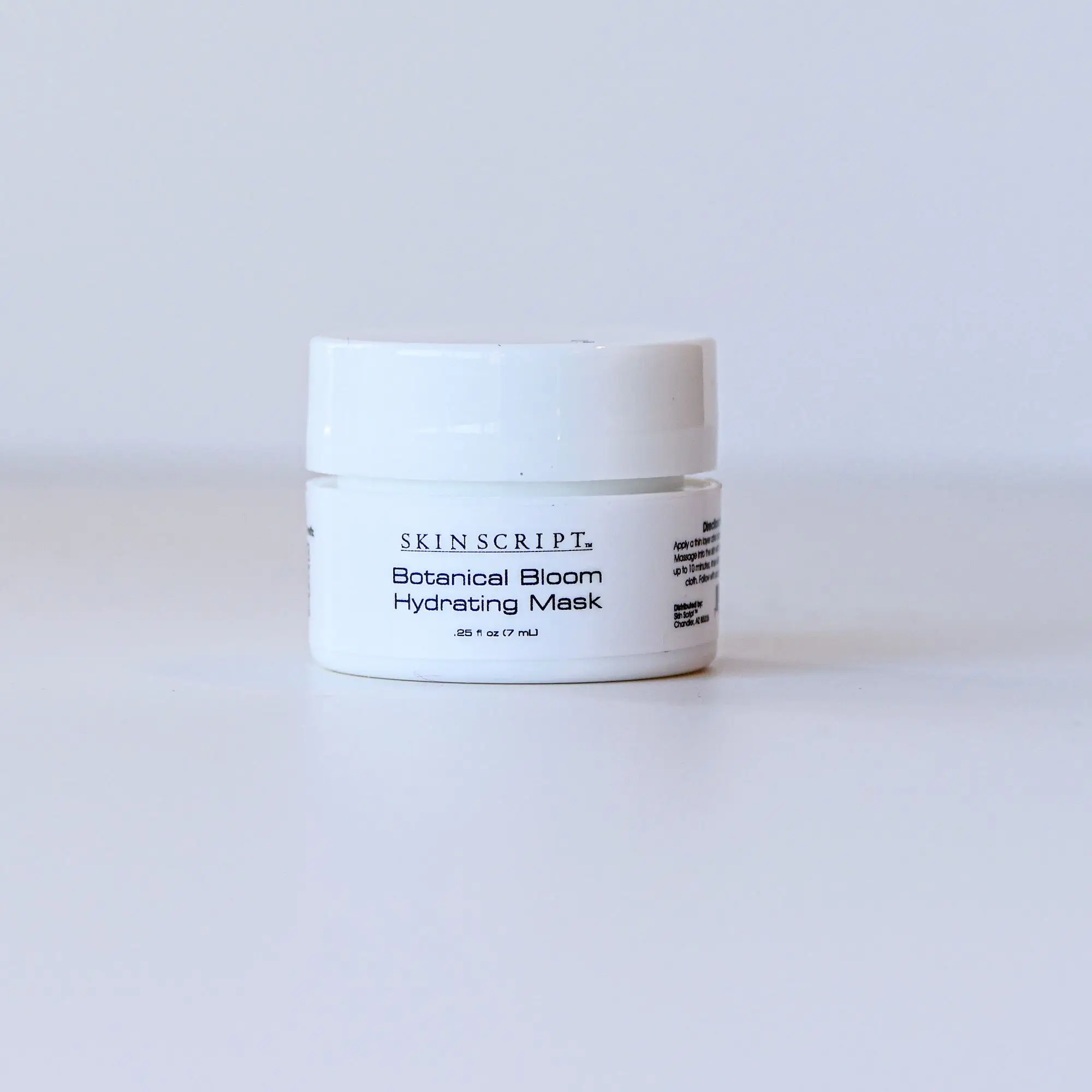 Botanical Bloom Hydrating Mask sample jar