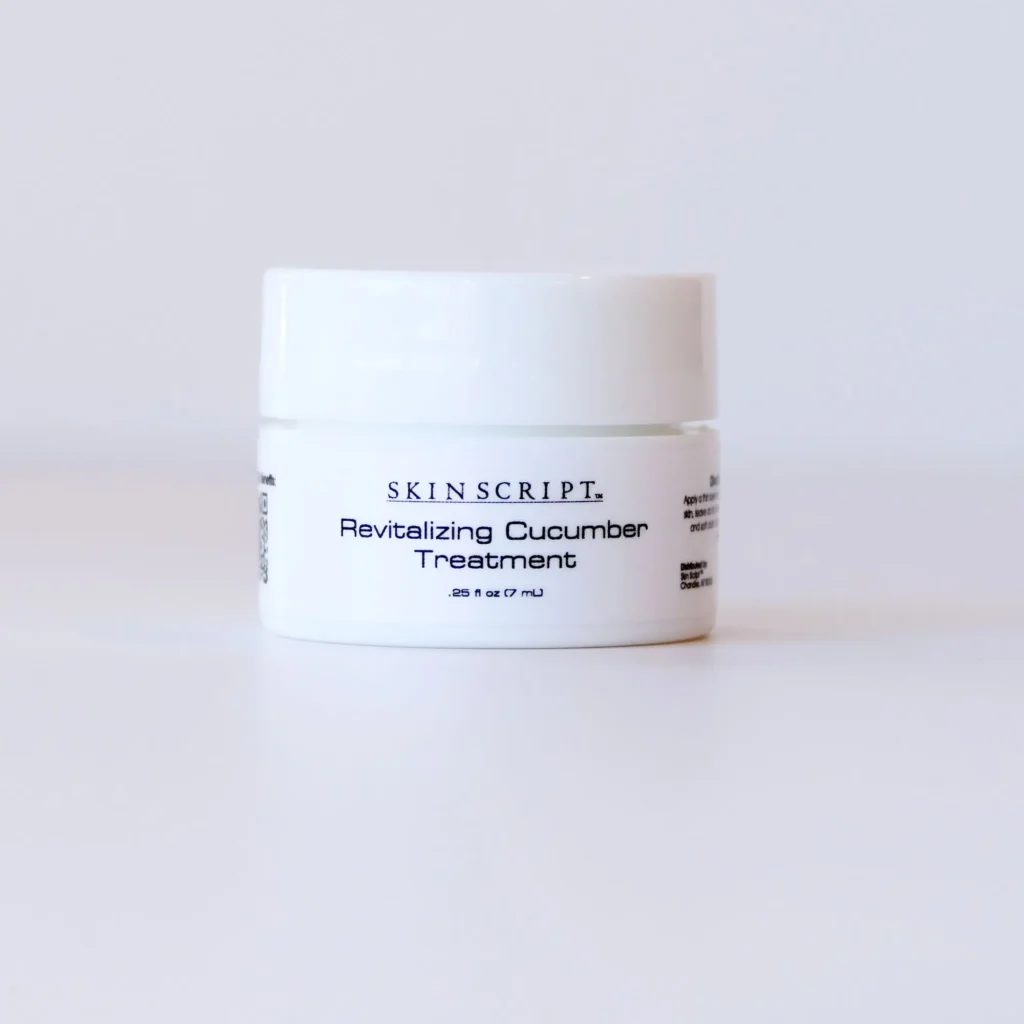 Revitalizing Cucumber Treatment sample jar