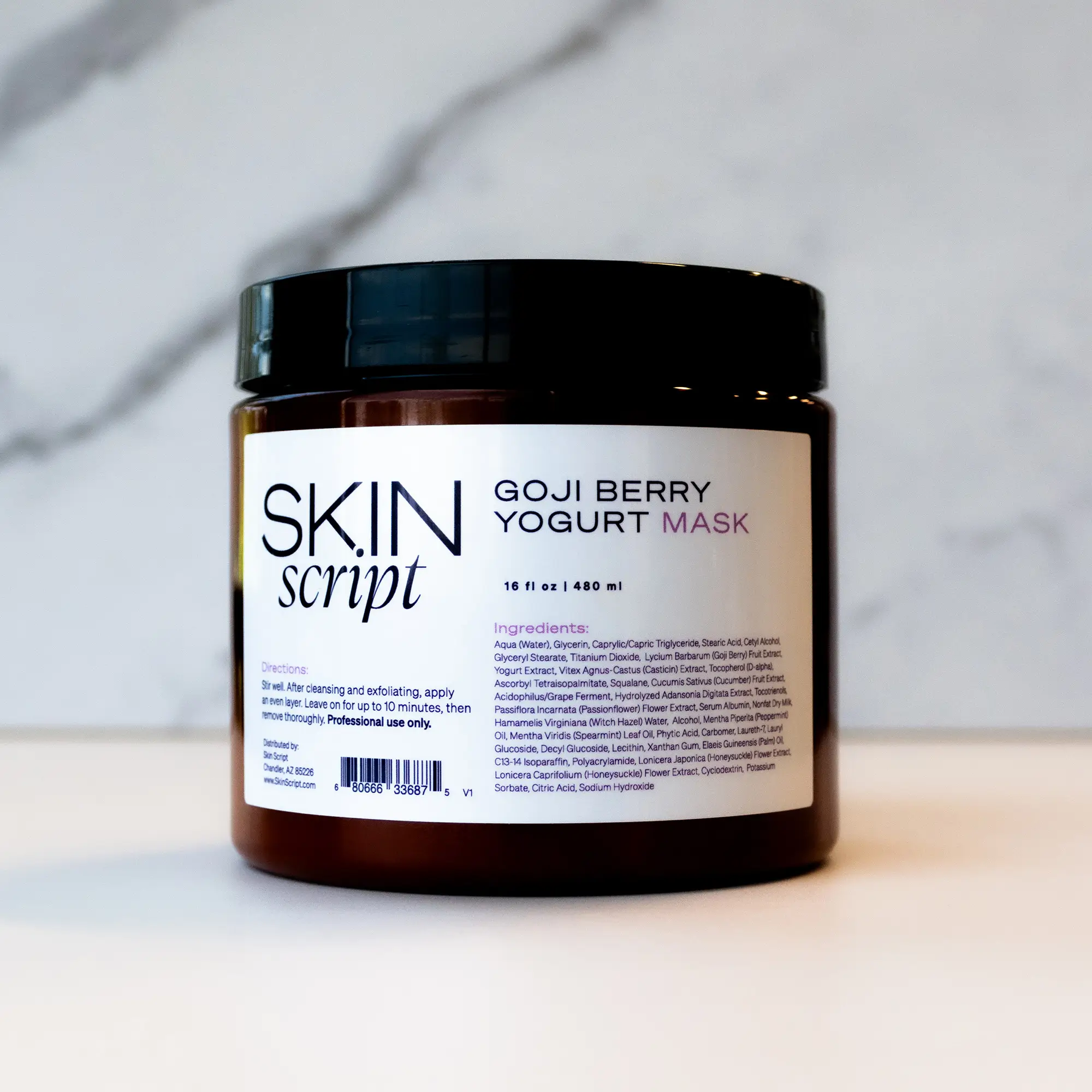 Goji berry mask 16oz