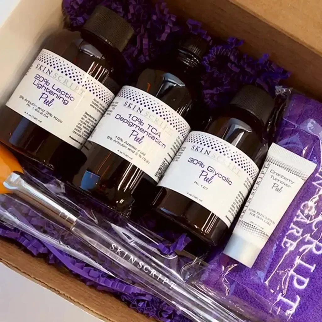 Pro bundle peels group in box