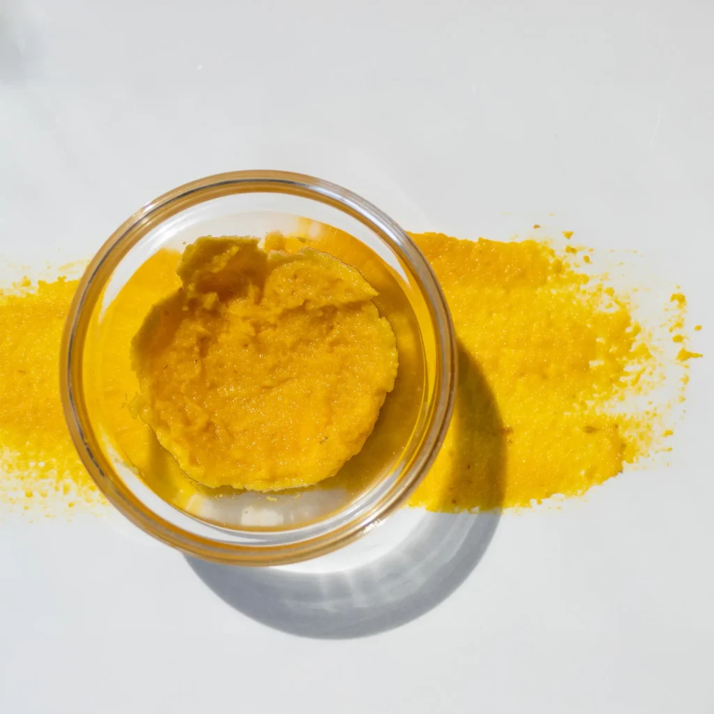 Pumpkin enzyme smear