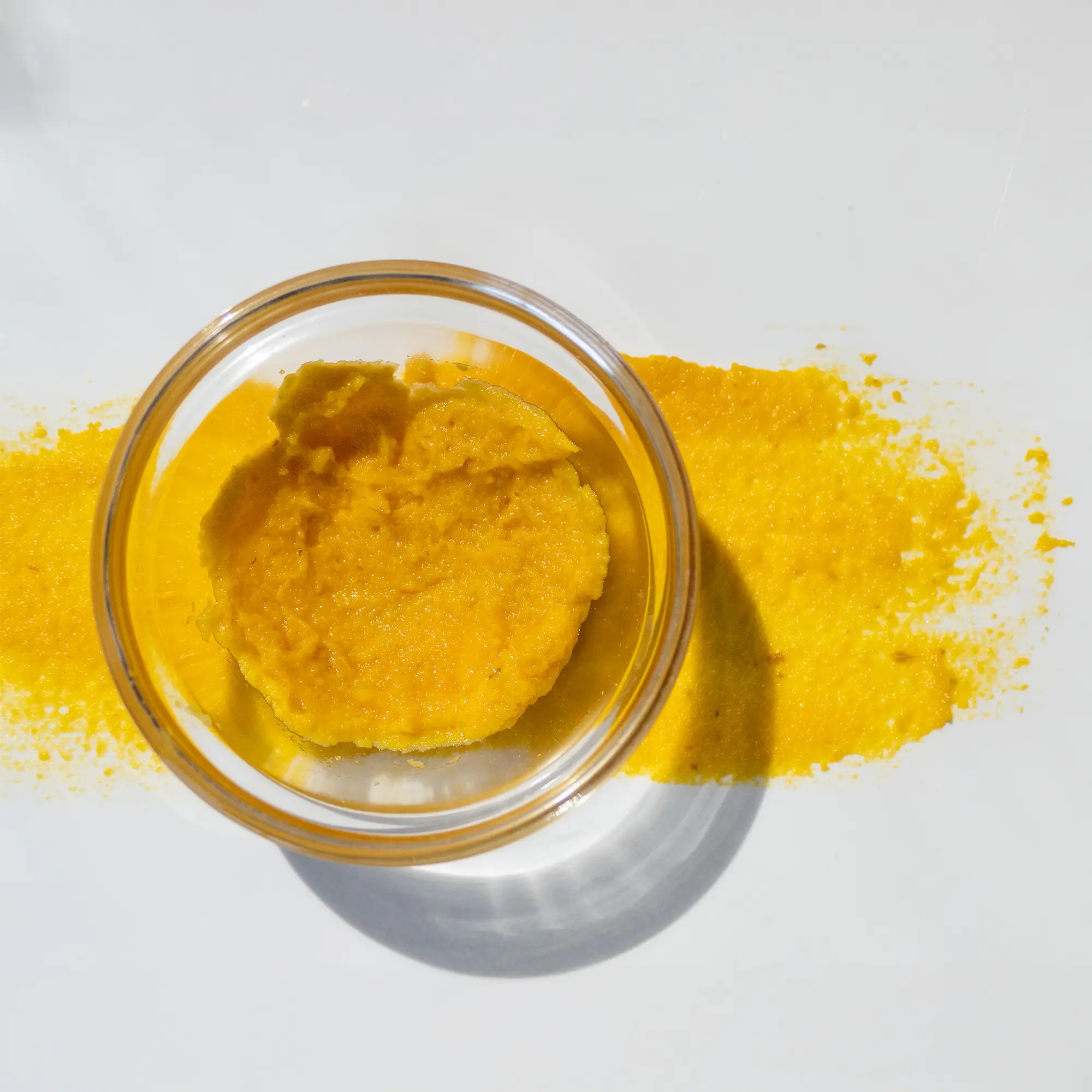 Pumpkin enzyme smear