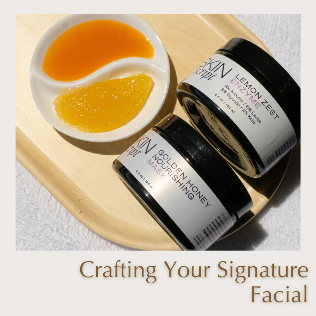 Crafting your signature facial event poster