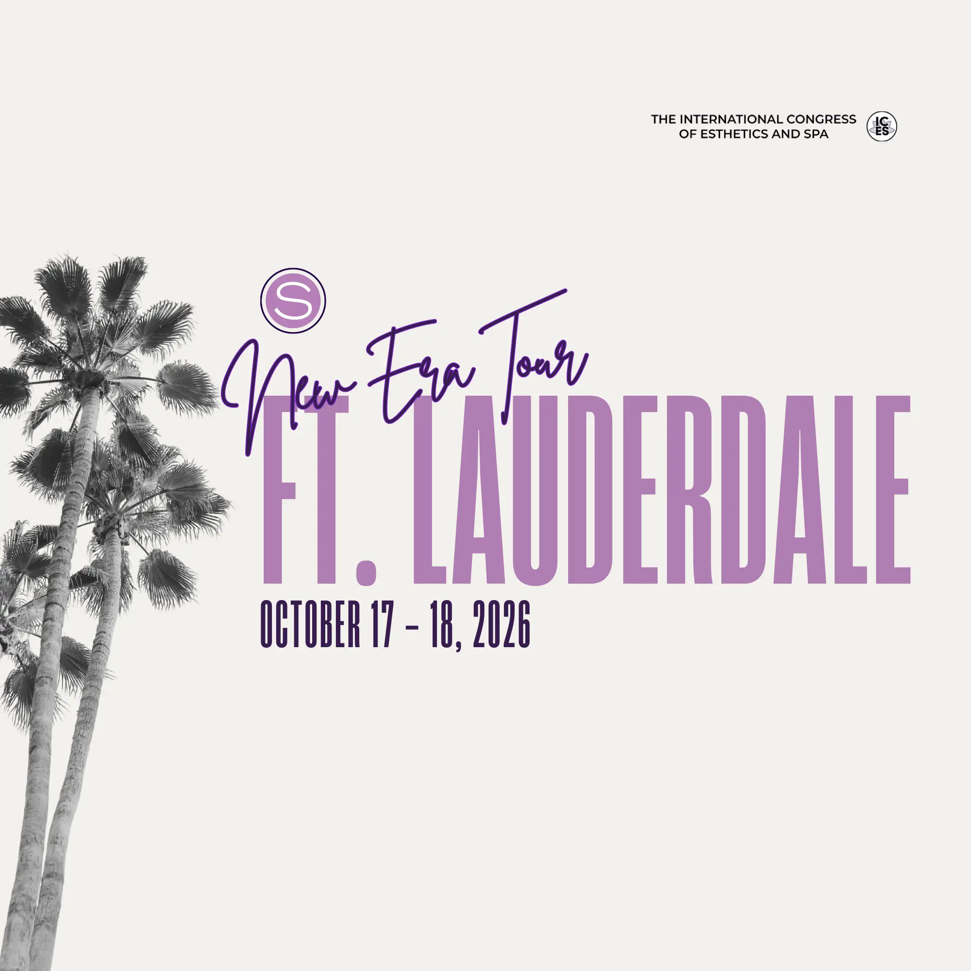 ICES Ft. Lauderdale 2026 trade show event calendar poster image