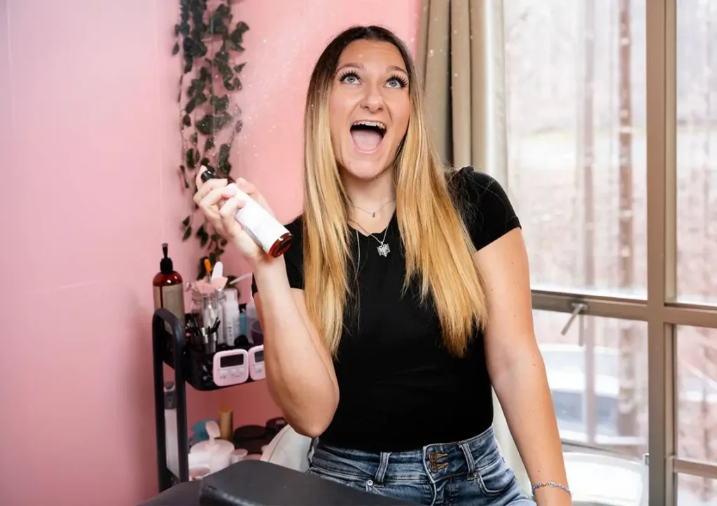 May 2026 aotm lindita zherka with sensory mist blog