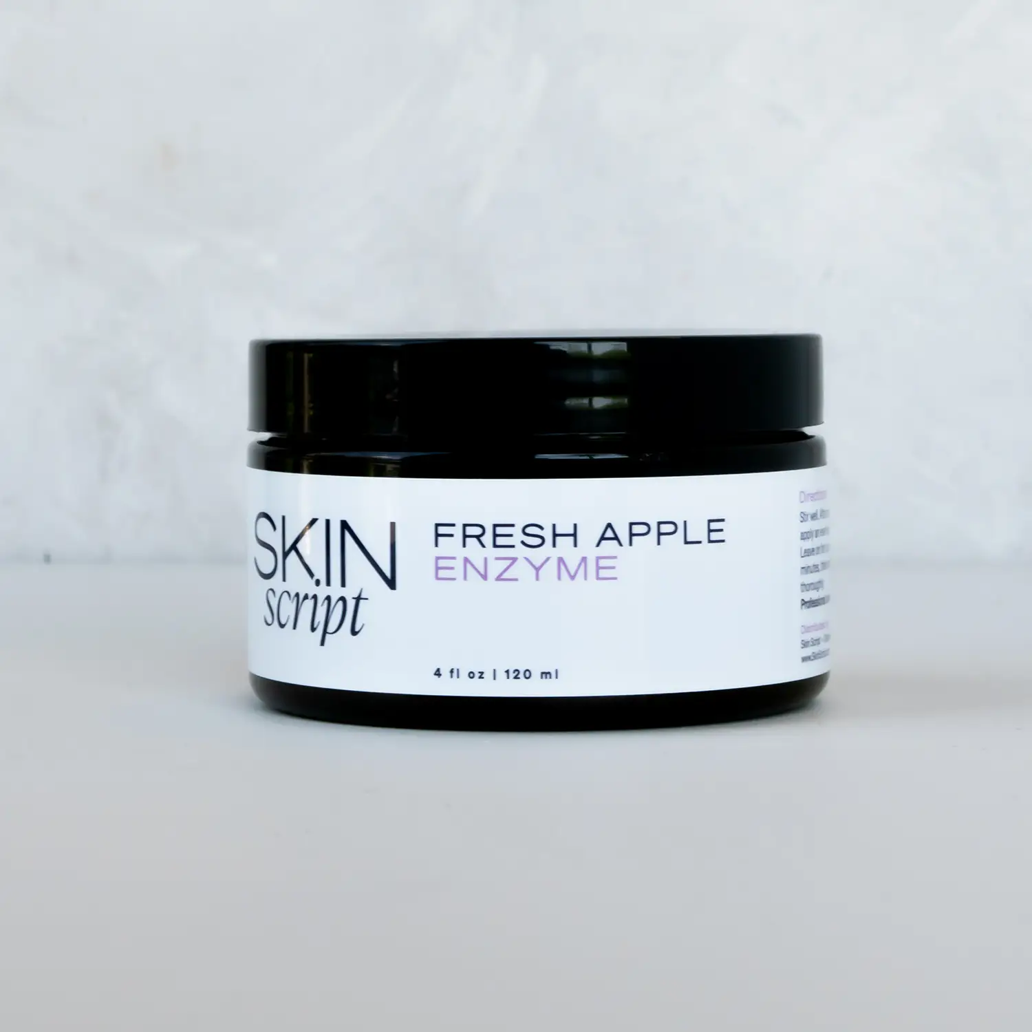 Fresh Apple Enzyme, 4oz jar