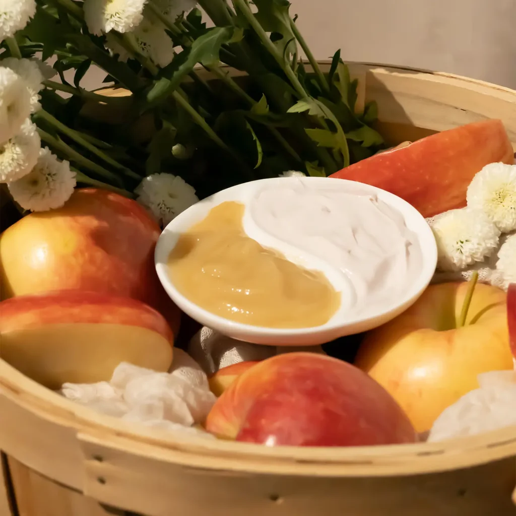 Fresh Orchard Facial side by side angled
